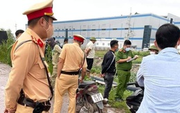 Phát hiện thi thể người đàn ông mặc áo mưa dưới mương nước, xe máy vẫn cắm chìa khoá