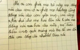 Lời nhắn nhói lòng của con gái gửi đến mẹ: "Mẹ đẻ quả trứng mà ăn để con đổi đời, con sống trong cái nhà này khổ lắm rồi"