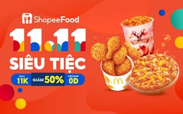 ShopeeFood khởi động sự kiện 11.11 - Kết nối người dùng và đối tác với siêu tiệc đa sắc màu 