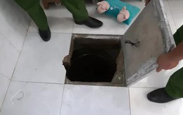 Đối tượng truy nã đào hầm ngay tại nhà để trốn