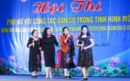 Nghệ An: Sôi nổi Hội thi "Phụ nữ với công tác dân số trong thời kỳ mới"

