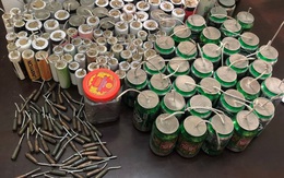 Nghệ An: Bắt đối tượng chế pháo trong vỏ lon bia

