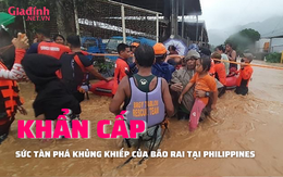 Tin bão khẩn cấp: Siêu bão Rai và sức mạnh khủng khiếp khi đi qua Phlippines