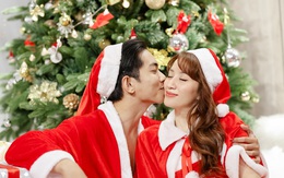 Vợ chồng Khánh Thi ôm hôn trong ngày Giáng sinh, tiết lộ cuộc sống hiện tại