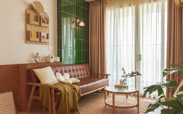 Căn hộ màu cam cháy 73m² tại Hà Nội: Do chủ nhà tự thiết kế, đồ decor mua trên mạng, chi phí toàn bộ 250 triệu