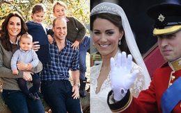 Hình ảnh tuyệt đẹp kỷ niệm 10 năm ngày cưới của Hoàng tử William và Công nương Kate
