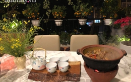 “Bỏ rơi” gian bếp hiện đại, cô vợ lên tầng thượng nhà phố xây bếp kiểu thôn quê, chill giữa mây trời Hà Nội