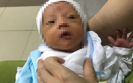 Tìm kiếm người thân của bé trai sơ sinh bị bỏ rơi ở rìa đường Hà Nội