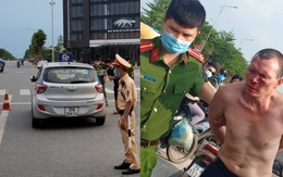 Bắt tên cướp taxi manh động cầm dao chém người tại Hà Nội