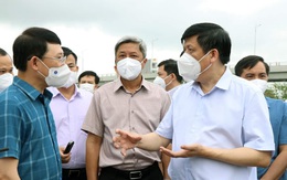Tình hình Bắc Giang rất nóng, Bộ trưởng Bộ Y tế về làm việc, đề nghị Việt Yên phải phong toả