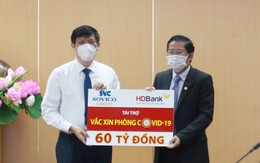 Sovico Group và HDBank ủng hộ 60 tỷ đồng cho chương trình vaccine phòng ngừa COVID-19