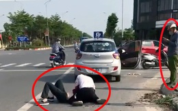 Giám đốc Công an Hà Nội nói gì về đại úy công an đứng bấm điện thoại khi tài xế taxi vật lộn với tên cướp?