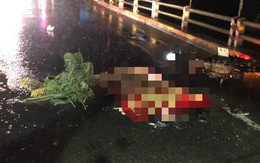 Xe tải tông xe máy, 1 người chết, 1 người bị kéo lê 20km