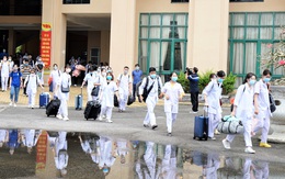Gần trăm giảng viên, sinh viên Đại học Y dược Hải Phòng lên đường chi viện cho Bắc Giang chống dịch COVID-19