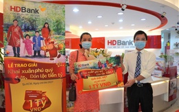 Danh sách khách hàng trúng hơn 11 tỷ đồng từ HDBank