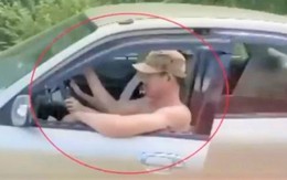 Danh tính đôi nam nữ trong clip "ngồi chung ghế lái ô tô" lao vun vút trên đường