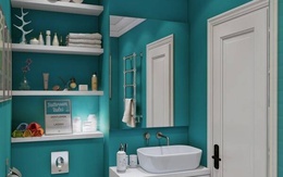 Phòng tắm nhỏ như “nắm tay” cũng trở nên thênh thang nhờ mẹo thiết kế và lưu trữ thông minh