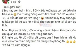 Con đi thi quên máy tính, người mẹ ấm lòng vì hành động của người lạ