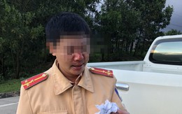 Bị yêu cầu khai báo y tế, thanh niên đánh 2 CSGT bị thương