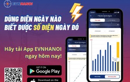 Chủ động theo dõi hóa đơn tiền điện trên App EVNHANOI