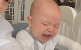 Leon nhà Hồ Ngọc Hà lúc khóc thét om sòm, khi làm mặt "cà chớn" trong lần đầu livestream