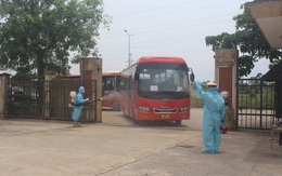 Thanh Hóa tiếp nhận 422 công dân từ Bắc Giang trở về địa phương