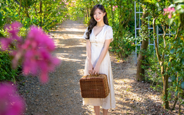 Vẻ đẹp cuốn hút của nữ sinh ĐH Xây dựng khiến các nam sinh ngẩn ngơ