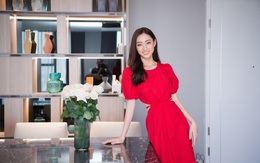 Hoa hậu Lương Thùy Linh khoe khéo căn penthouse nhờ tiết kiệm từ tiền cát- xê