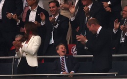 Con trai nhỏ vẫn khiến Hoàng tử William và Công nương Kate bị "lép vế" trong trận Chung kết Euro