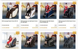 Ghế massage Queen Crown giảm giá hơn 60%: "Chiêu trò" giảm sâu có vi phạm pháp luật?