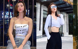 Huyền Lizzie chăm diện croptop, khoe eo thon vòng 3 cực gợi cảm