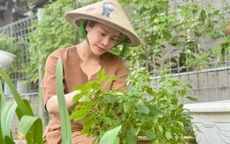 Nhật Kim Anh làm "chị nông dân trong ngày giãn cách"