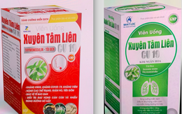 Bộ Y tế cảnh báo khẩn 2 sản phẩm Xuyên tâm liên giả mạo phòng chống COVID-19