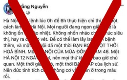 Mời chủ facebook "Hằng Nguyễn" lên làm việc sau bài đăng về Covid-19