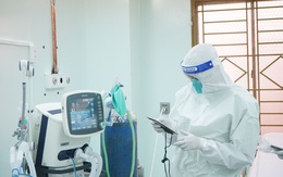 Hình ảnh trong khu điều trị sản phụ COVID-19 nặng tại Bệnh viện Hùng Vương