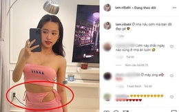 Thúy Vi mặc váy như lộ nội y tam giác, độ sexy kém xa Ngọc Trinh