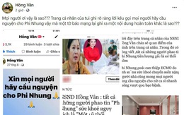 NS Hồng Vân bức xúc vì bị mạo danh tung tin tức tiêu cực về bệnh tình của Phi Nhung