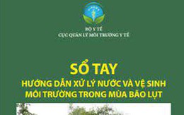 [Tài liệu] Cục QLMTYT: Sổ tay xử lý nước và vệ sinh môi trường mùa bão lũ