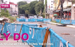 Lý do ga ngầm metro Hà Nội tạm dừng hoạt động