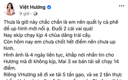 Giữa loạt ồn ào sao kê của showbiz, NS Việt Hương dù không kêu gọi từ thiện vẫn khiến dân tình nể phục vì hành động này