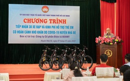 Benny phối hợp cùng Mặt trận Tổ quốc Việt Nam Thành phố Hồ Chí Minh thực hiện chương trình “xe đạp đến trường”
