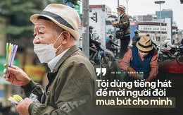 Chuyện đời cụ ông mỗi ca bán 175 chiếc bút tại ngã tư phố Khâm Thiên: “Với tôi, đi làm là nghỉ ngơi còn nằm nhà là chán chường”