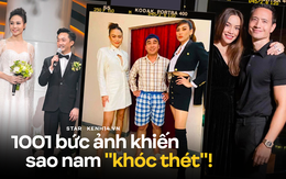 6 sao nam khổ sở vì khung hình với "chân dài" Vbiz: Kim Lý - Cường Đô La "lép vế" trước vợ, Trấn Thành sử dụng bí kíp riêng!