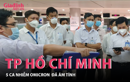 5 ca nhiễm Omicron ở TP Hồ Chí Minh đã âm tính