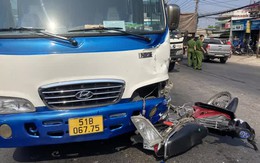Rùng mình cảnh 1 người bị xe tải kéo lê hàng chục mét tử vong ở Đồng Nai