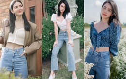 Học lỏm mỹ nhân người Thái cách diện quần jeans: Kín chân nhưng vẫn khoe dáng đẹp bất chấp