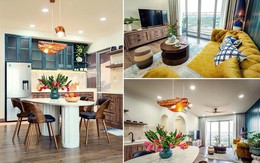 Căn hộ tông màu vàng xanh xinh xắn, vừa ấm áp vừa hợp mệnh gia đình