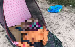 Phát hiện một phụ nữ tử vong trong lều vải trên bãi biển Bình Thuận