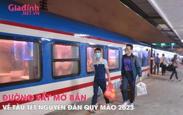 Đường sắt mở bán vé tàu Tết Nguyên đán Quý Mão 2023