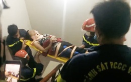 Người phụ nữ ở TP.HCM rơi từ tầng 3 xuống ban công tầng 1